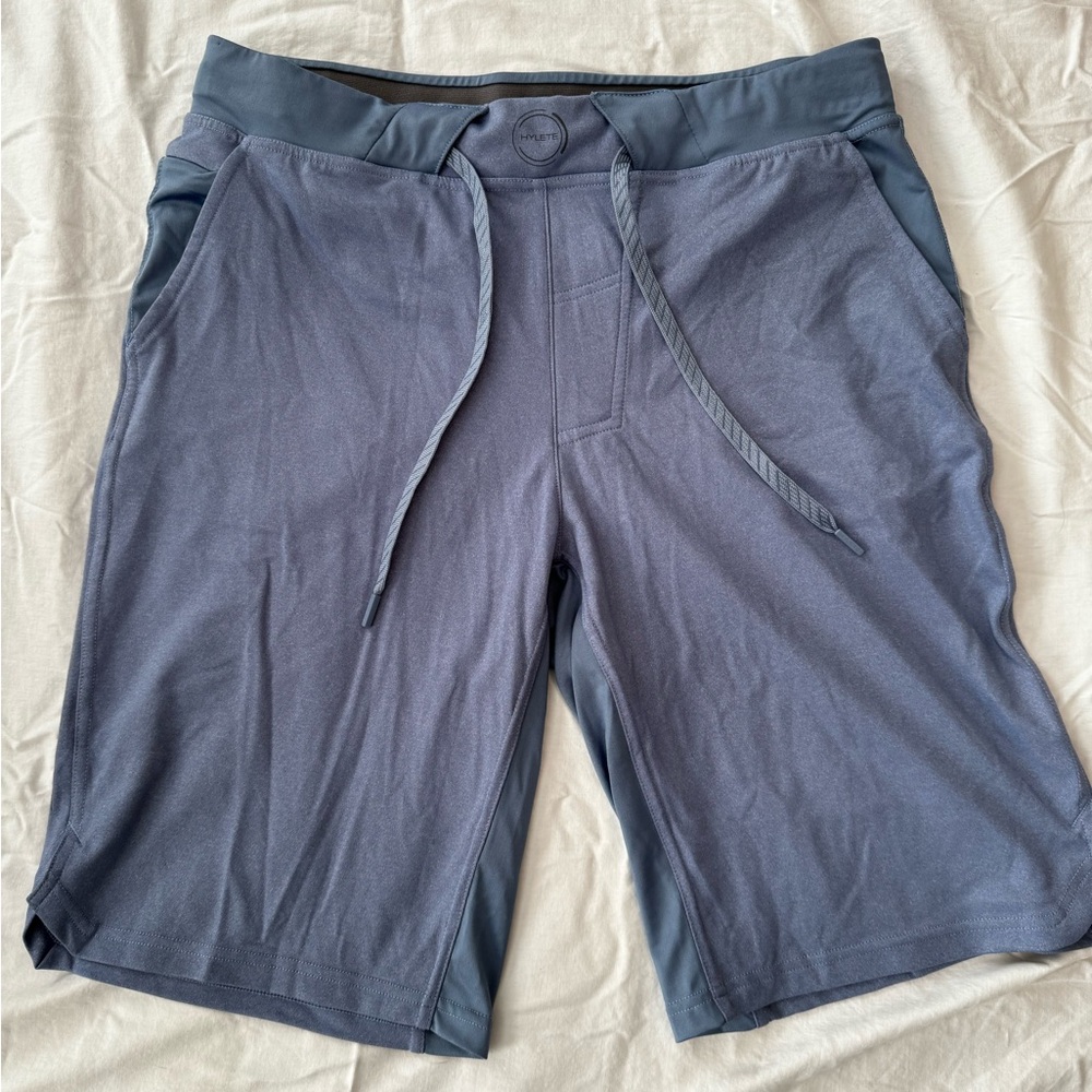 Hylete Men's Blue Athletic Shorts